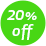 20%OFF!