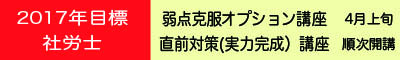 弱点克服オプション講座